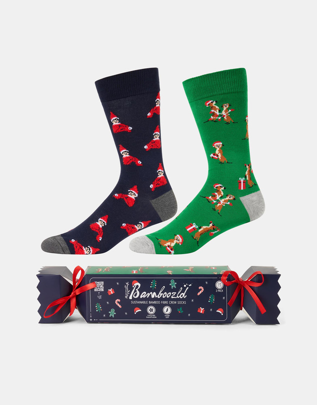 Bamboozld - Mens Cheeky Duo 2pk Xmas Cracker