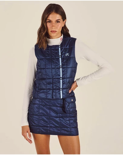 Malbon - Maya Quilted Vest