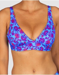 Baku Swimwear - Flamenco D-DD Cup Longline Bikini Bra Top