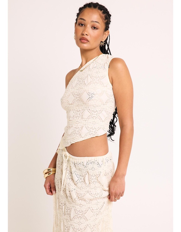 Subtitled - Ciao Lace One Shoulder Top
