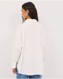 Calli - Hayes Draped Shirt