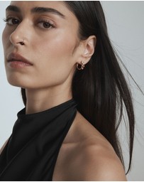 MIMCO - Bejewel Mini Hoop Earrings