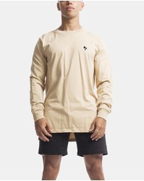 Vacancy Co - Palm Embroidery Long Sleeve Tee