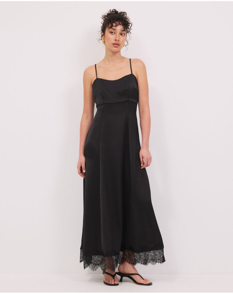 milani maxi dress black Milani Dress- Black main image 1