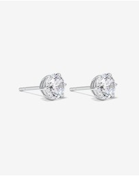 Michael Hill - 7.3mm Round Brilliant Cubic Zirconia Stud Earrings in Sterling Silver