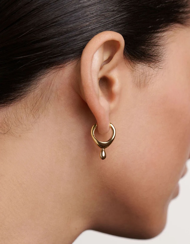 PDPAOLA - Lava Hoop Earrings