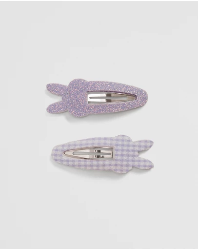 Country Road - Bunny Hair Clips