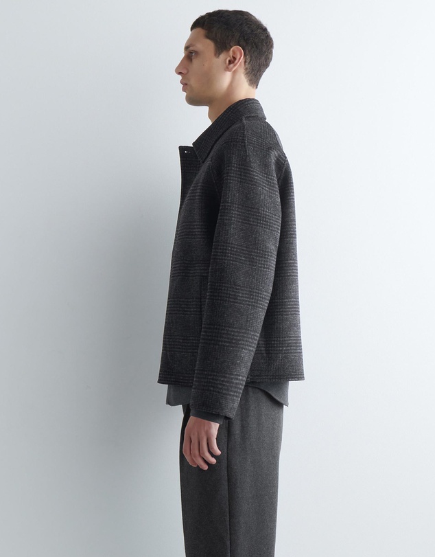 COS - Reversible Checked Herringbone Wool Jacket