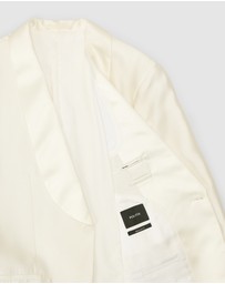Politix - Black Tie Wool-silk Tuxedo
