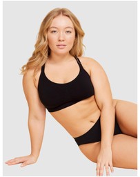 Boody - 2-Pack Full Bust Wireless Racerback Bra