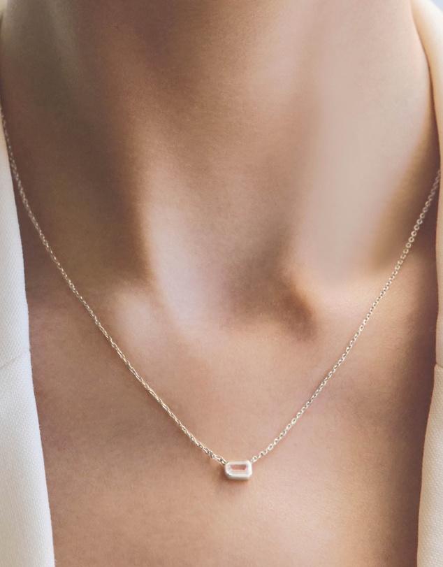 SAINT VALENTINE - Lineaire Necklace - Silver