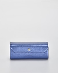 Cobb & Co - Idol Metallic Leather Glasses Case