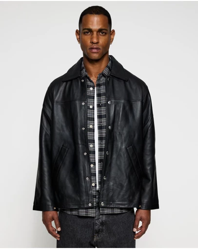 Sunflower - Coach Leather Jacket