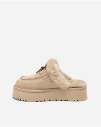 Ozwear Connection Uggs - Ugg Letitia Platform Slipper (Replaceable Decoration)