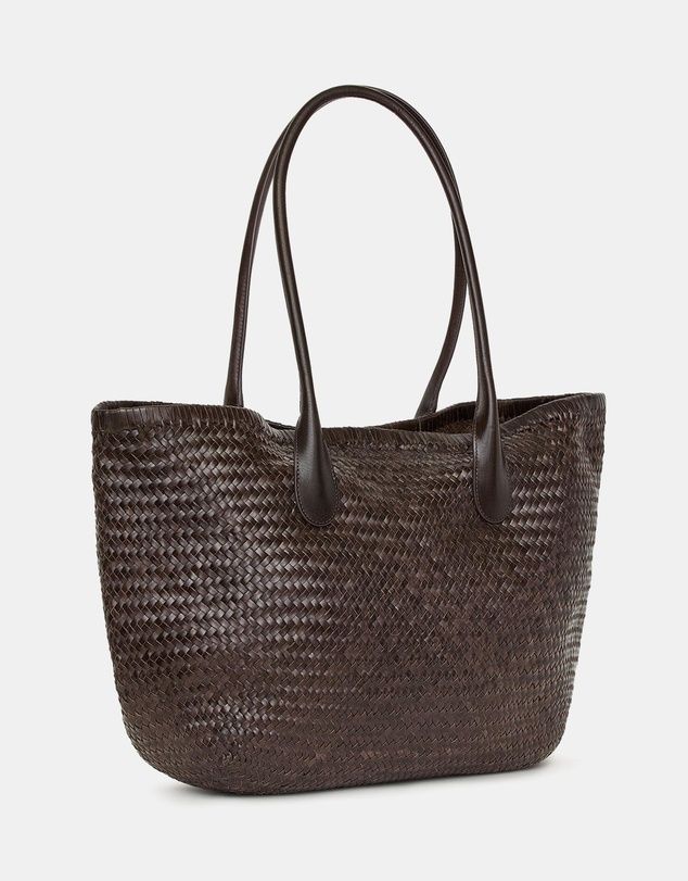 ARKET - Woven Leather Tote