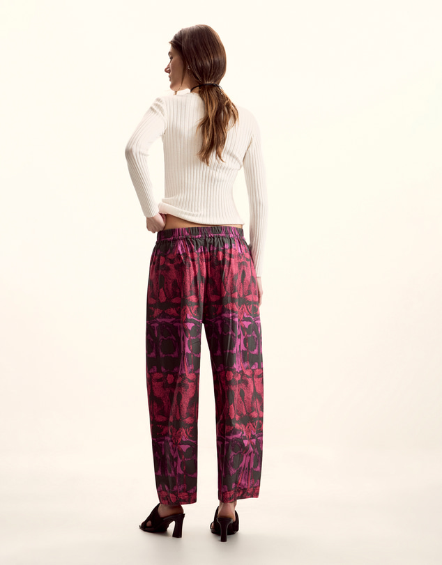 Desigual - Wide trousers designed by Mr. Christian Lacroix