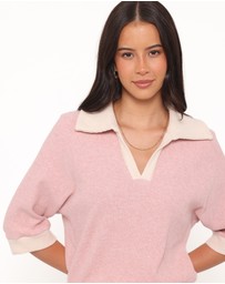 Petal & Pup - Greta Knitted Short Set - Pink