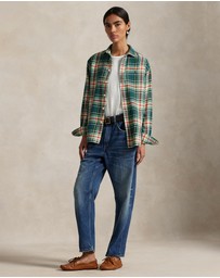Polo Ralph Lauren - Relaxed Fit Plaid Cotton Twill Shirt - ICONIC EXCLUSIVE