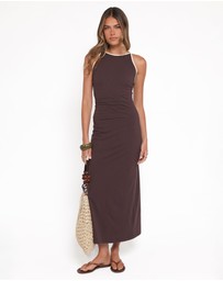 Petal & Pup - Fiona Maxi Dress - Espresso