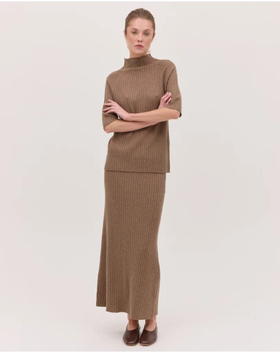 Cloth & Co. - The Rib Knit Skirt