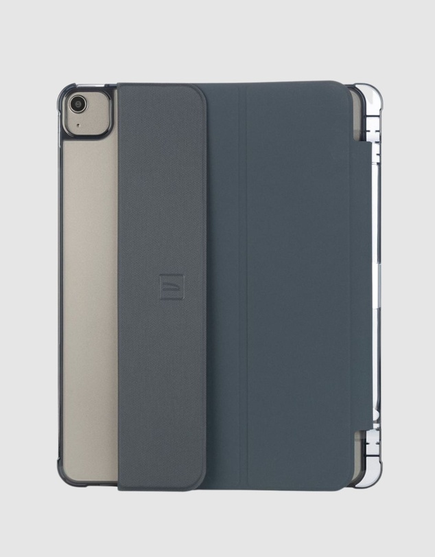Tucano - Tucano Satin Folio Case Dark Blue for iPad Air 13 Inch M2 2024 with Pencil Holder and Stand
