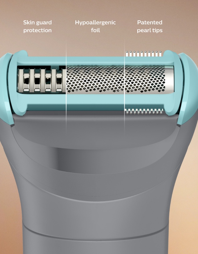 Philips - Philips Series 3000 Body Groomer Grey