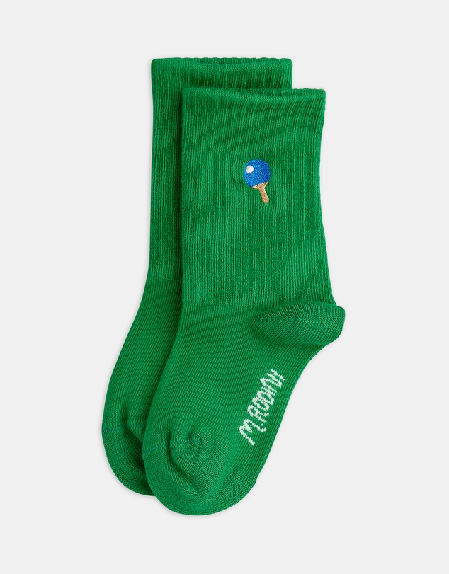 Mini Rodini - 1-Pack Racket Emb Socks - Babies-Teens