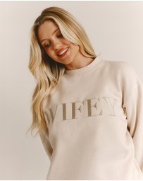 Six Stories - Wifey Statement Sweatshirt