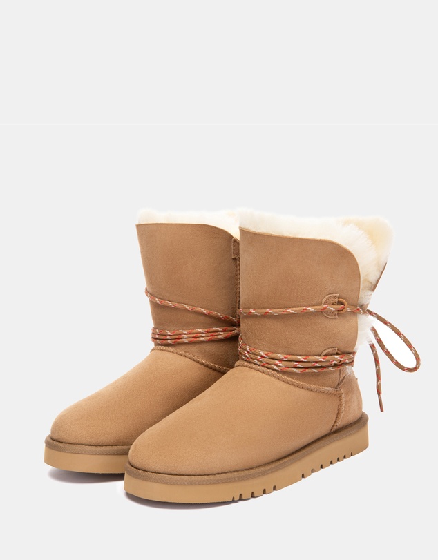 EVERAU - Australian Shepherd Ugg Carmont Double Faced Sheepskin Upper UGG Boots