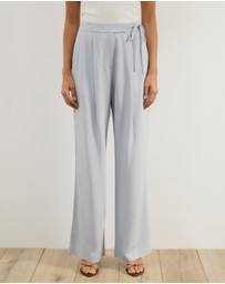 Atmos&Here - Erin Tie Pleated Pants