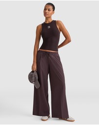 TALA - 365 Rib Logo Racer Tank