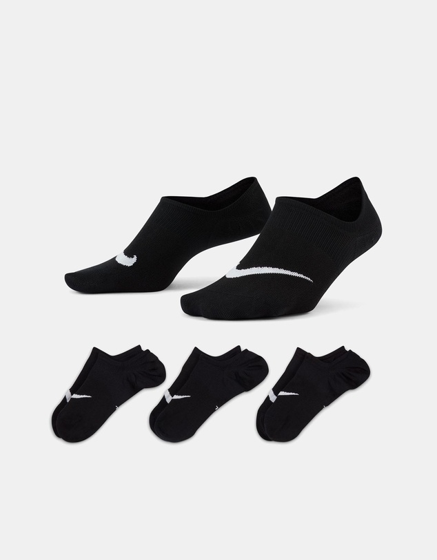 Nike - Everyday Plus Lightweight Footie Socks - 3-Pack