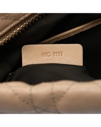Pre-Loved by Azura Reborn - Pre-Loved Coated Canvas Cannage Lady Dior Panarea Clutch