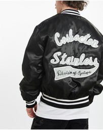 Vintage by The Real Deal - Pre Loved - 90s Coshocton Stainless Satin Bomber Jacket
