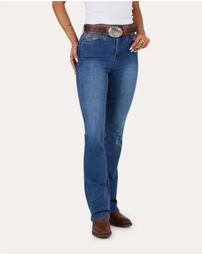 Ringers Western - Penny Womens High Rise Bootleg Jean