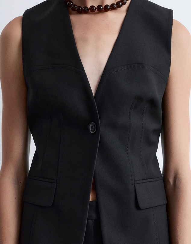 & Other Stories - Wool-Blend Tailored Waistcoat