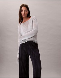 Calvin Klein - Plissé Pull-On Pants