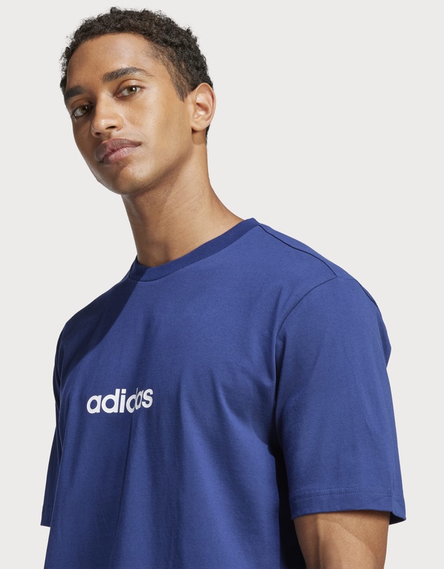 adidas Sportswear - Essentials Linear Single Jersey Tee Mens