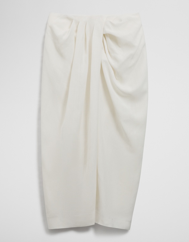 Country Road - Knot Detail Midi Skirt