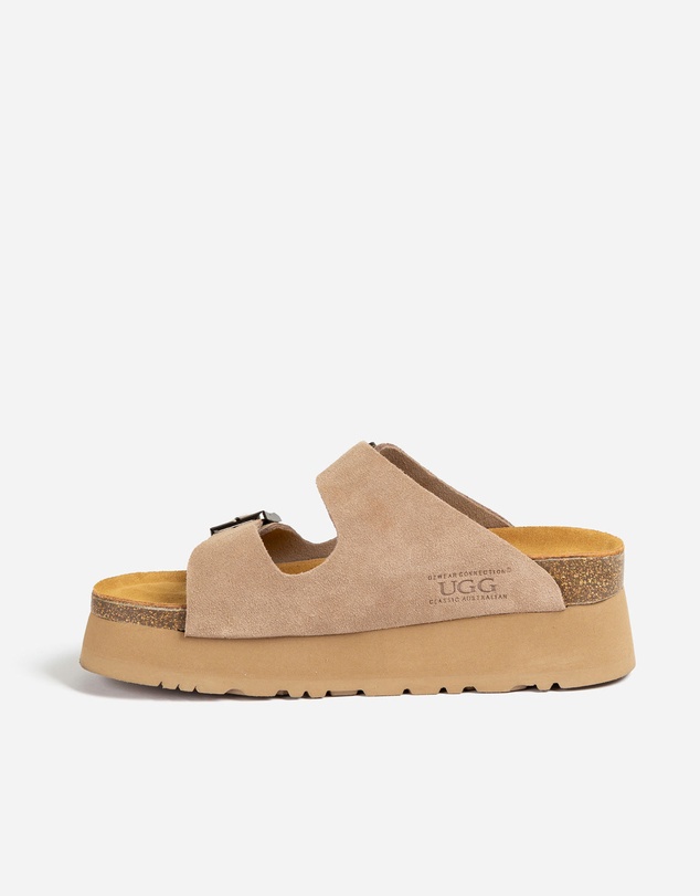 Ozwear Connection Uggs - Ugg Women Aussie Victoria Platform Suede Leather