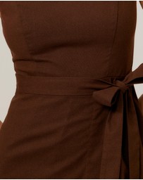 Tussah - Tie Midi Dress