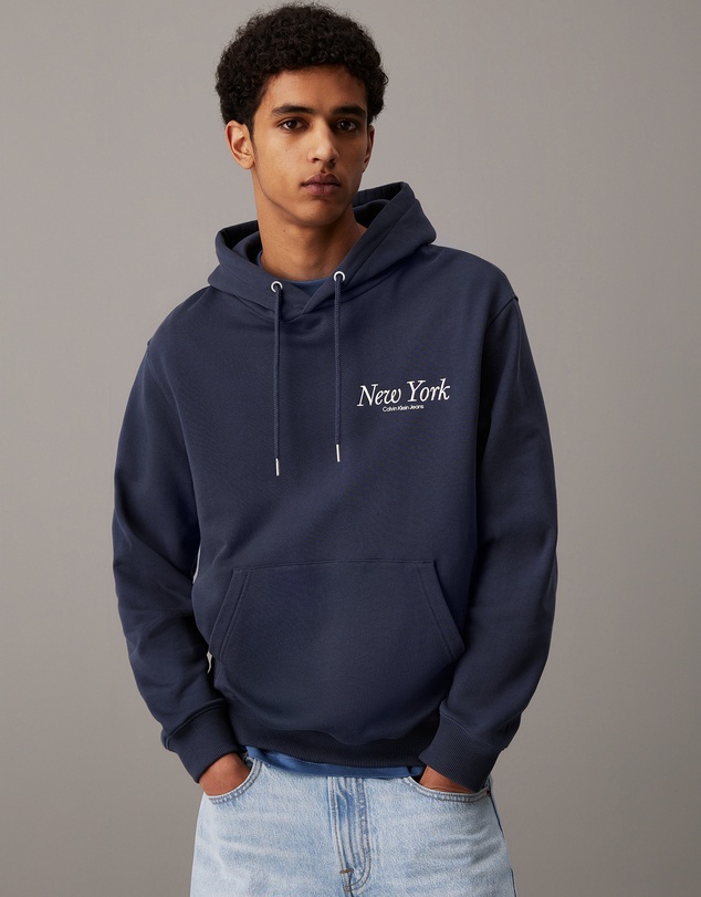 Calvin Klein Jeans - Relaxed New York Logo Hoodie