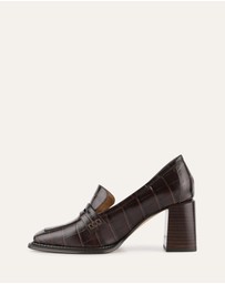 Jo Mercer - Delilah Mid Heel Loafers