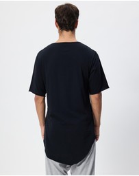 Surrounded By Ghosts - The Devilline Curved Hem T-Shirt