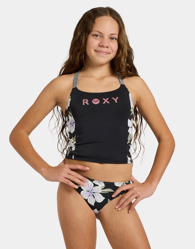 Roxy - Girls 8 to 16 Of The Pacific Tankini Two Piece