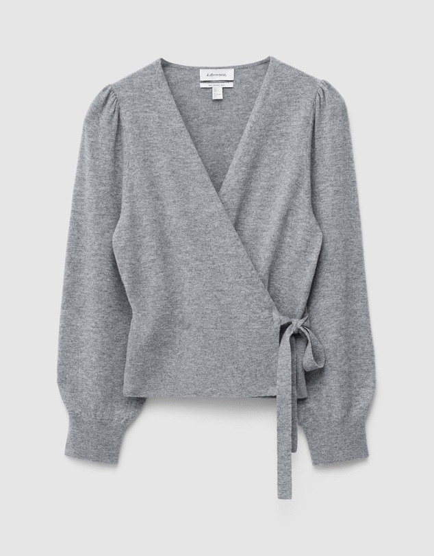 & Other Stories - Merino Wool Wrap Cardigan