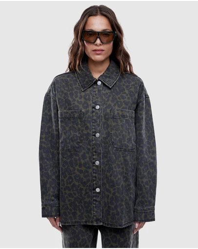 ENA PELLY - Evie Denim Overshirt