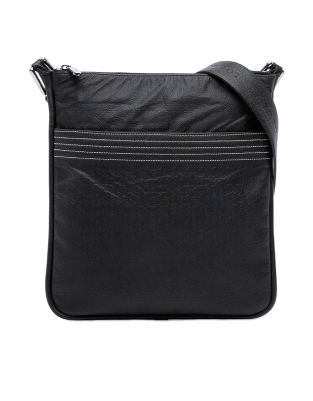 Pre-Loved by Azura Reborn - Pre-Loved Embossed Anagram Coated Canvas Repeat Crossbody