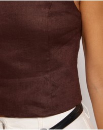 AERE - Thea Linen Tank