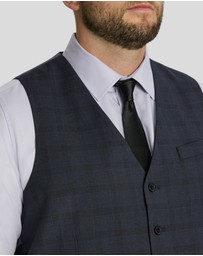 Johnny Bigg - Henry Check Stretch Waistcoat